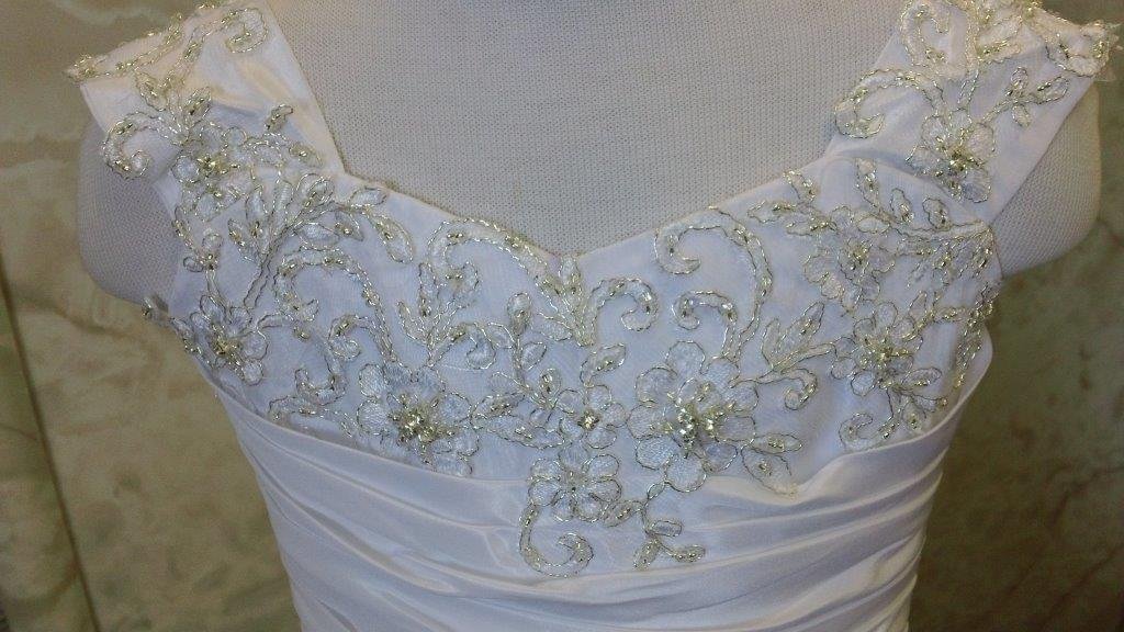 flower girl dress bodice